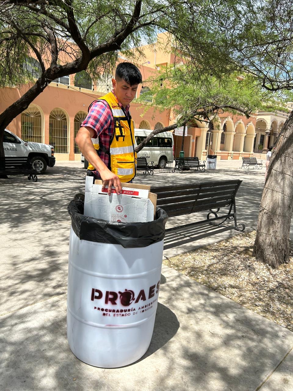 Seguimos promoviendo acciones responsables por el medio ambiente.