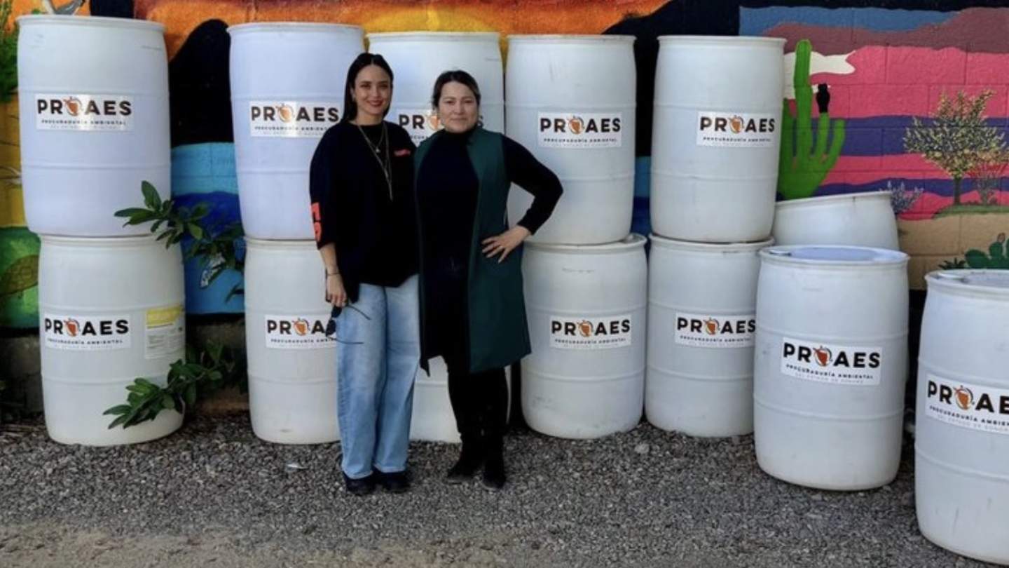 Entrega de tambos contenedores al H. Ayuntamiento de Soyopa