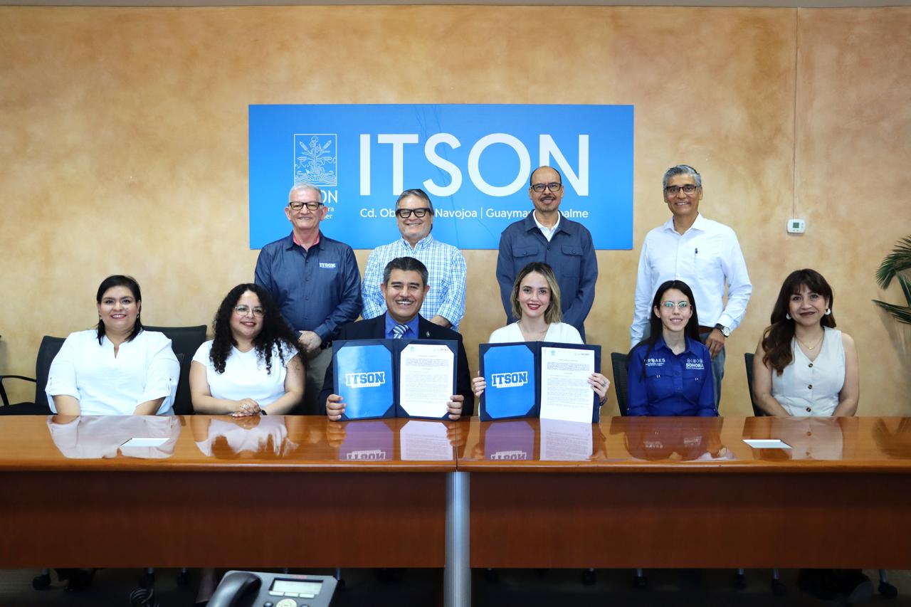 Firma de Convenio ITSON - PROAES